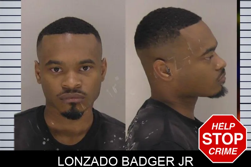 Lonzado Badger Jr mugshot