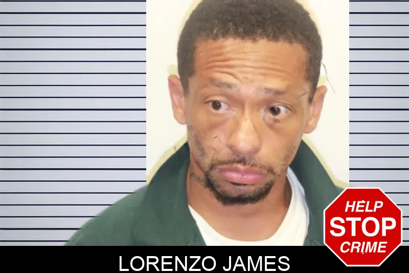 Lorenzo James mugshot