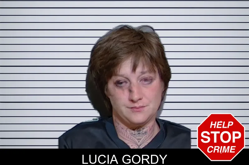 Lucia Gordy mugshot
