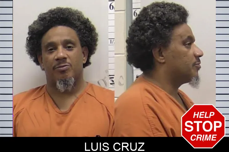 Luis Cruz mugshot