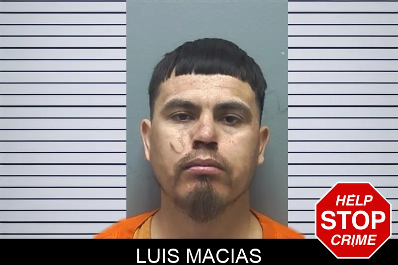 Luis Macias mugshot