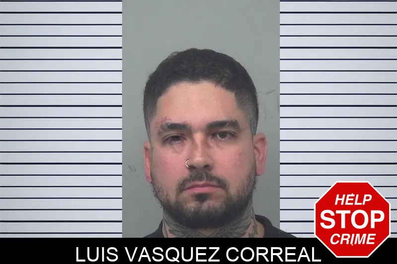 Luis Vasquez Correal mugshot