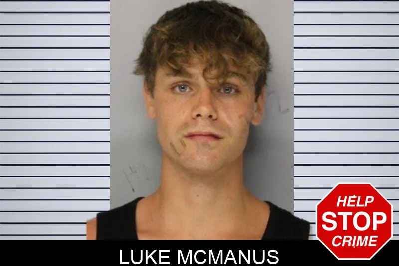 Luke McManus mugshot