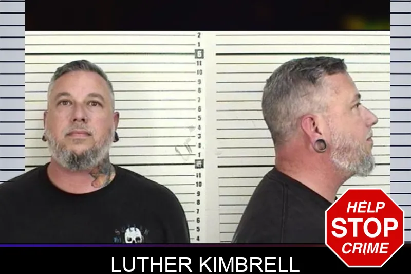 Luther Kimbrell mugshot