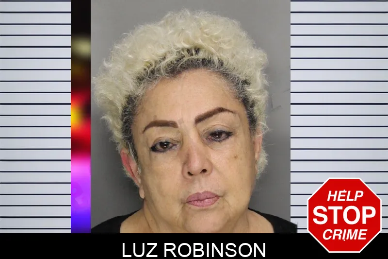 Luz Robinson mugshot