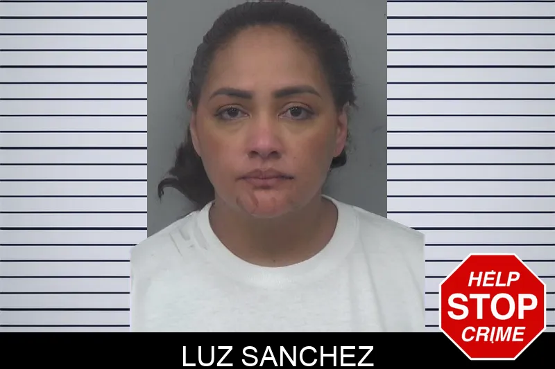Luz Sanchez mugshot