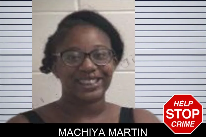 Machiya Martin mugshot