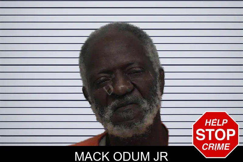 Mack Odum Jr mugshot