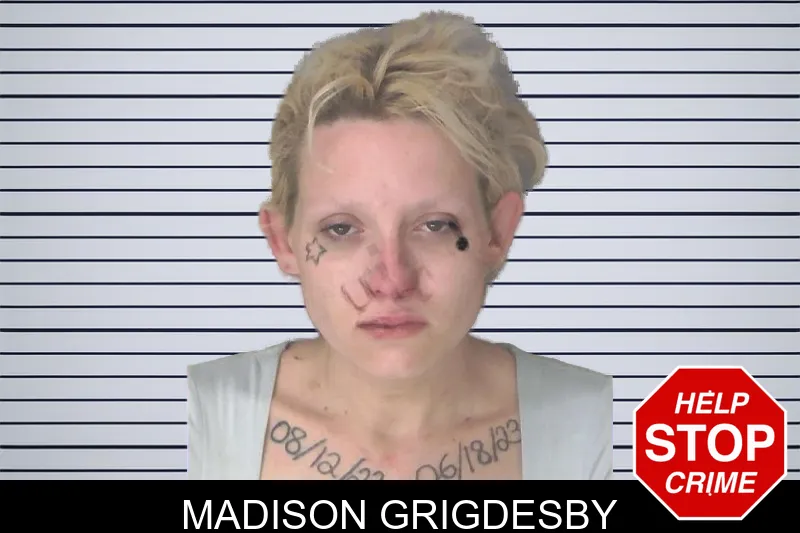 Madison Grigdesby mugshot