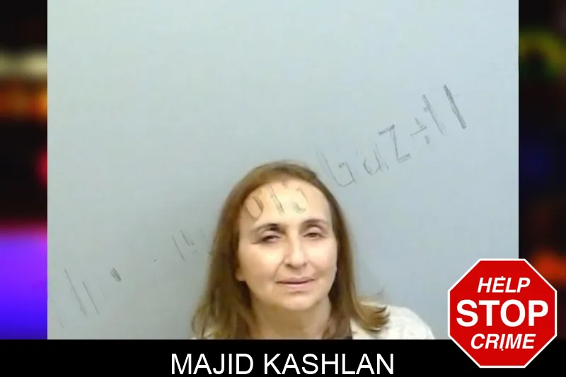 Majid Kashlan mugshot
