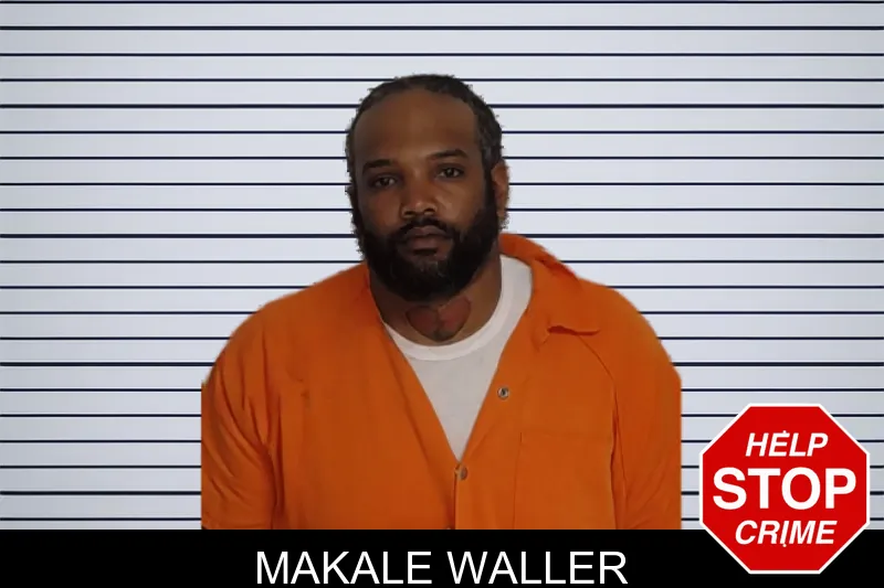 Makale Waller mugshot