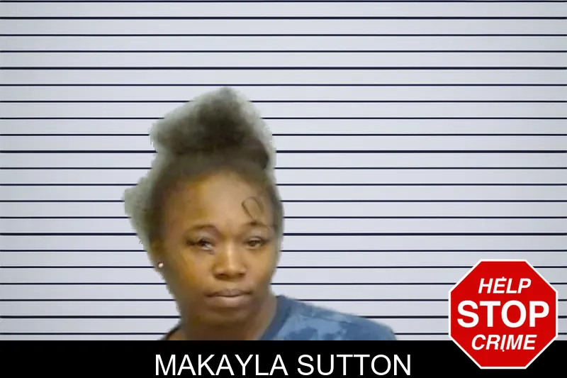 Makayla Sutton mugshot