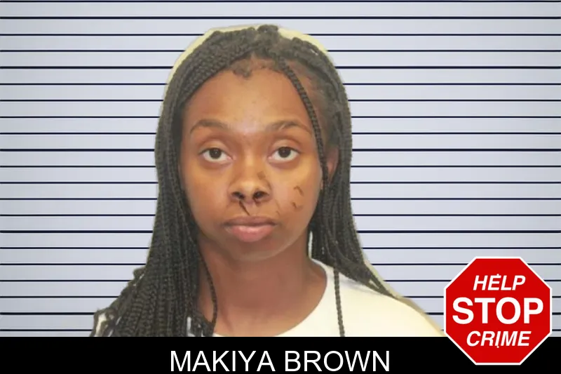 Makiya Brown mugshot