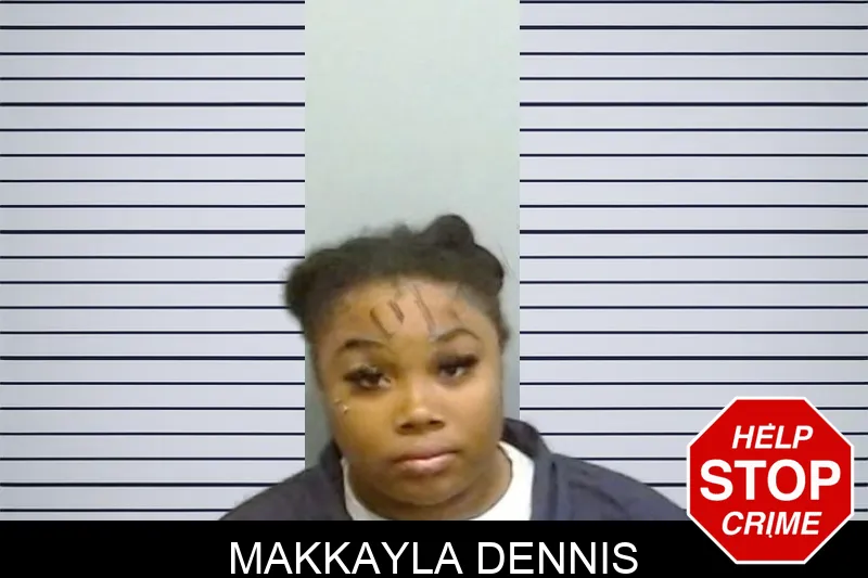Makkayla Dennis mugshot