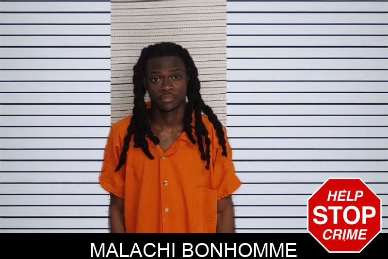 Malachi Bonhomme mugshot