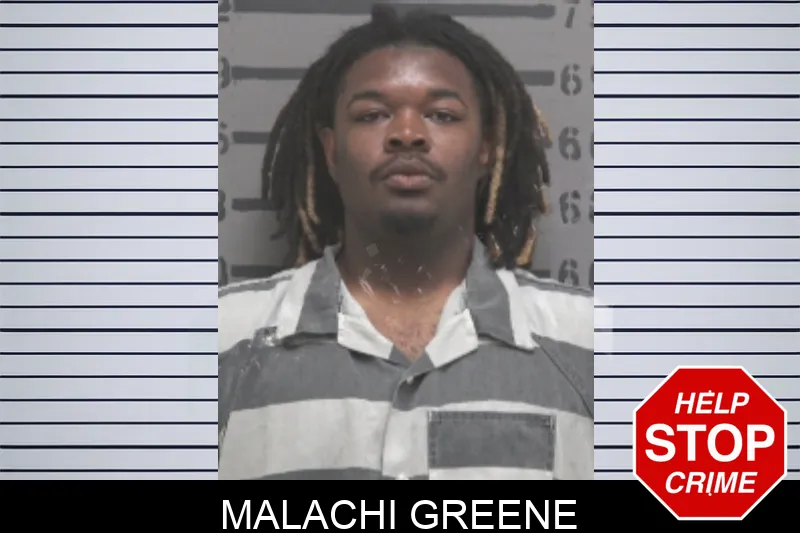 Malachi Greene mugshot