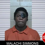 Malachi Simmons mugshot