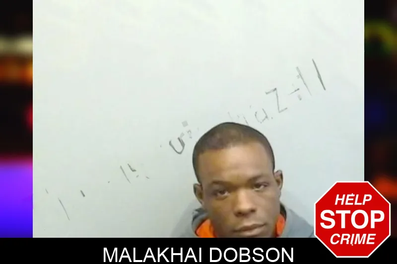 Malakhai Dobson mugshot – Fulton County , Georgia Malakhai Dobson mugshot