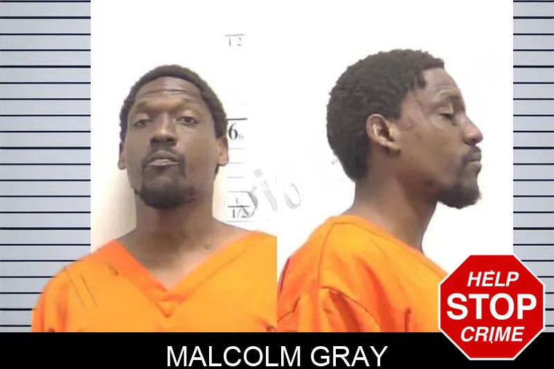 Malcolm Gray mugshot