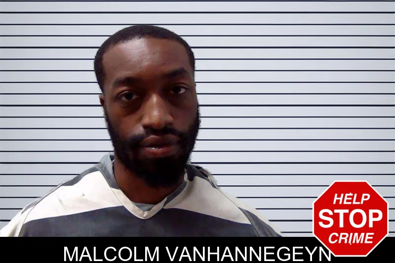 Malcolm Vanhannegeyn mugshot