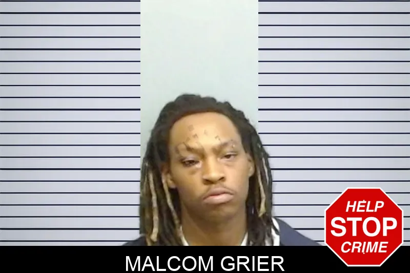 Malcom Grier mugshot