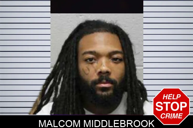 Malcom Middlebrook mugshot