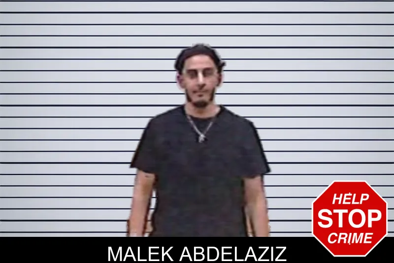 Malek Abdelaziz mugshot