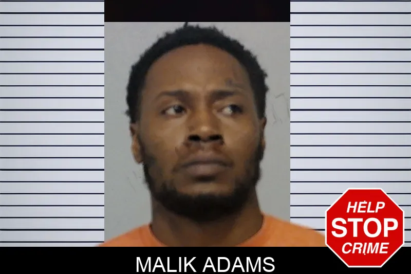Malik Adams mugshot