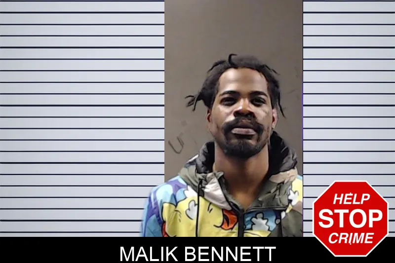 Malik Bennett mugshot
