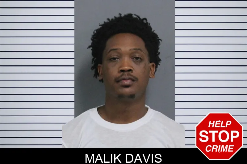 Malik Davis mugshot