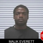 Malik Everett mugshot