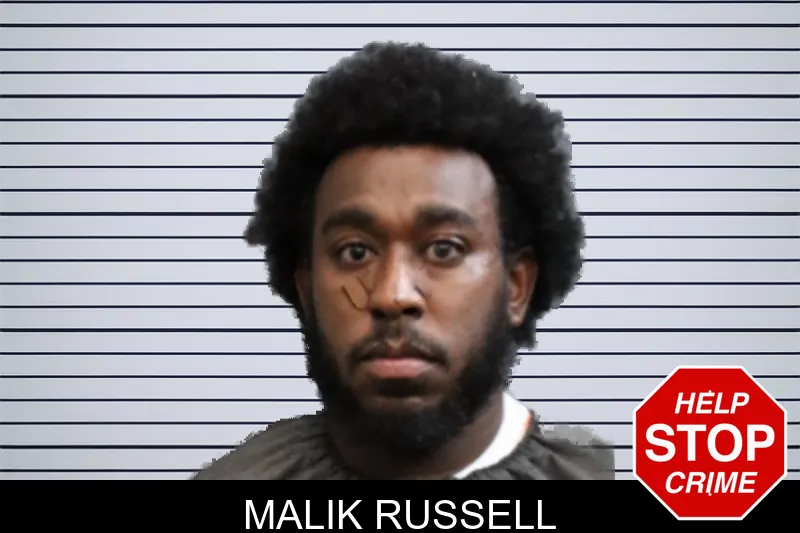 Malik Russell mugshot