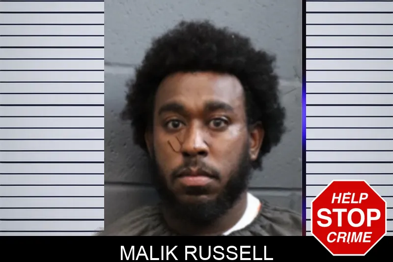 Malik Russell mugshot – Forsyth County , Georgia Malik Russell mugshot
