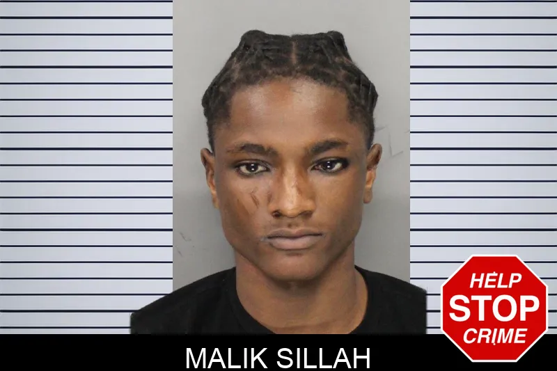 Malik Sillah mugshot