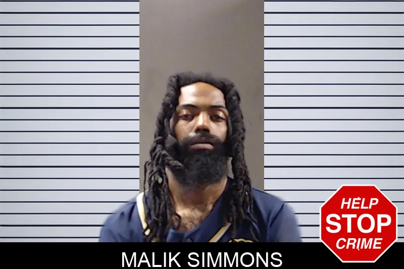 Malik Simmons mugshot – DeKalb County , Georgia Malik Simmons mugshot