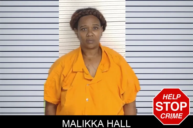 Malikka Hall mugshot