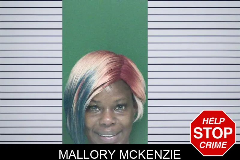 Mallory McKenzie mugshot