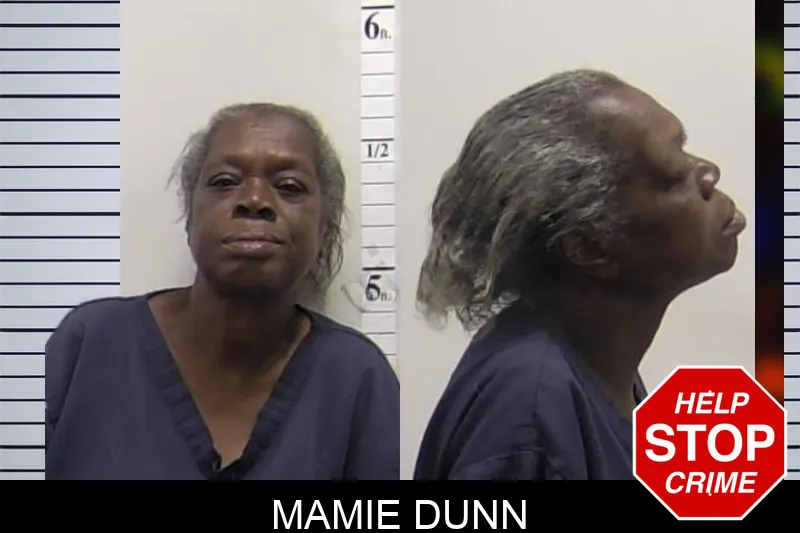 Mamie Dunn mugshot
