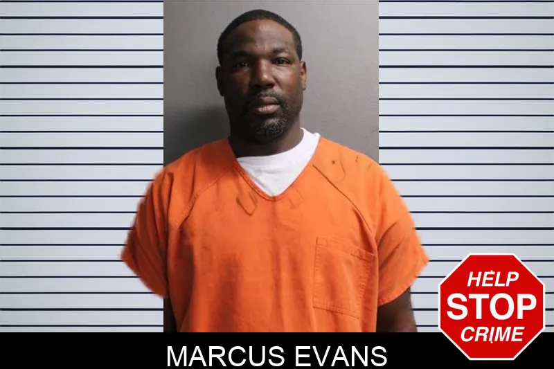 Marcus Evans mugshot