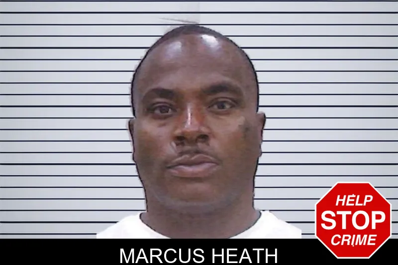 Marcus Heath mugshot