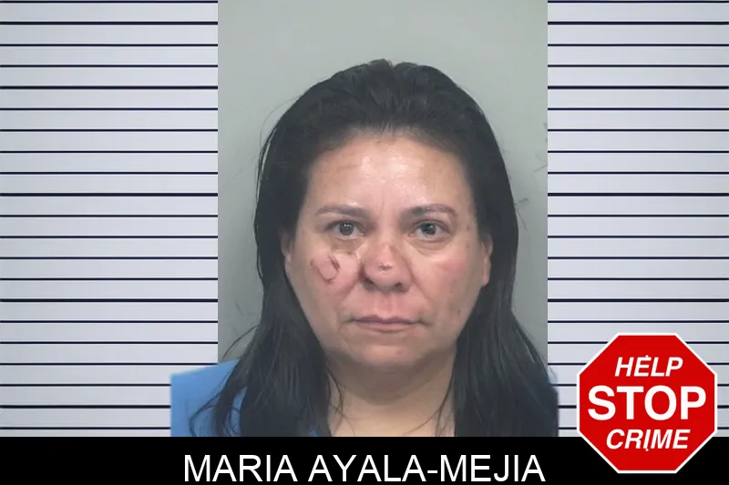 Maria Ayala-Mejia mugshot