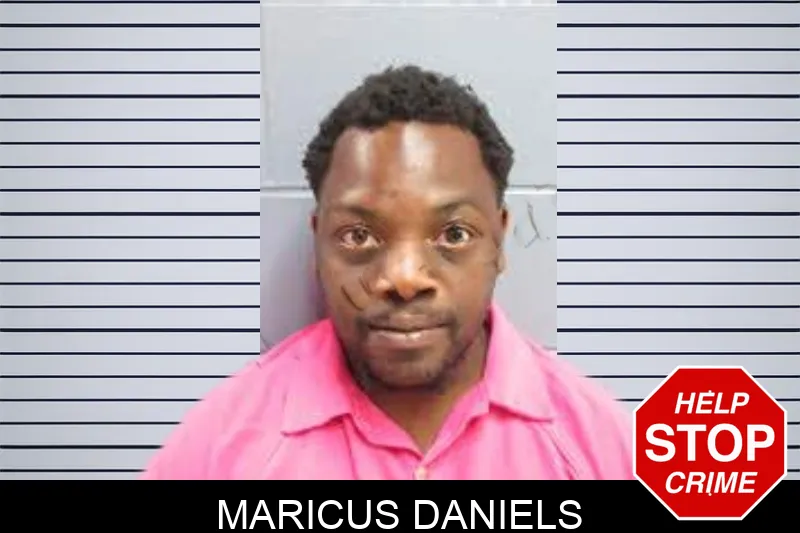 Maricus Daniels mugshot