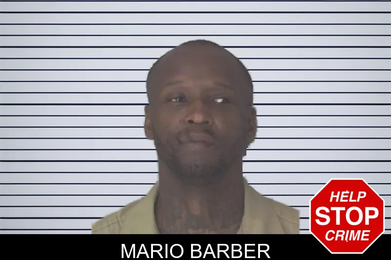 Mario Barber mugshot