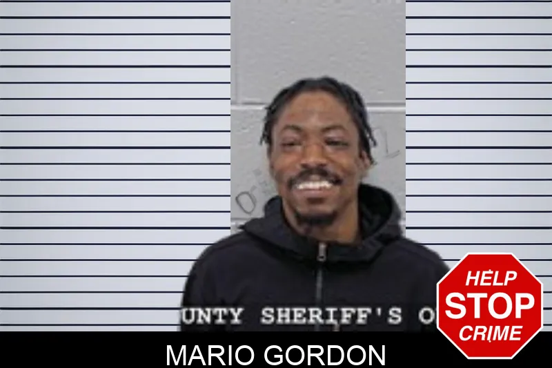 Mario Gordon mugshot