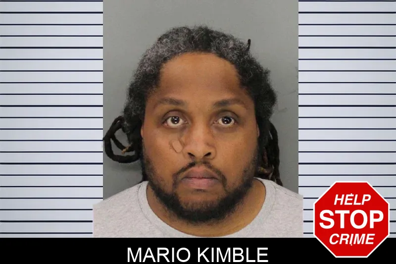 Mario Kimble mugshot