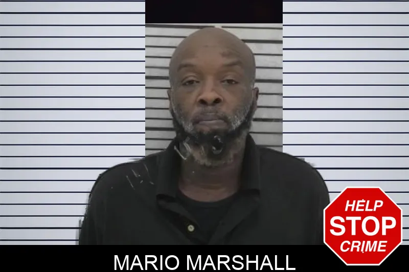 Mario Marshall mugshot