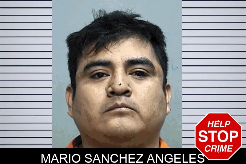 Mario Sanchez Angeles mugshot