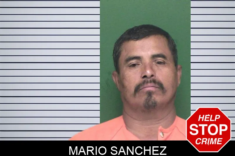Mario Sanchez mugshot