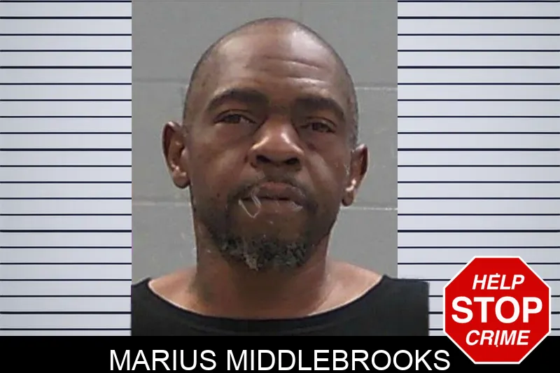 Marius Middlebrooks mugshot