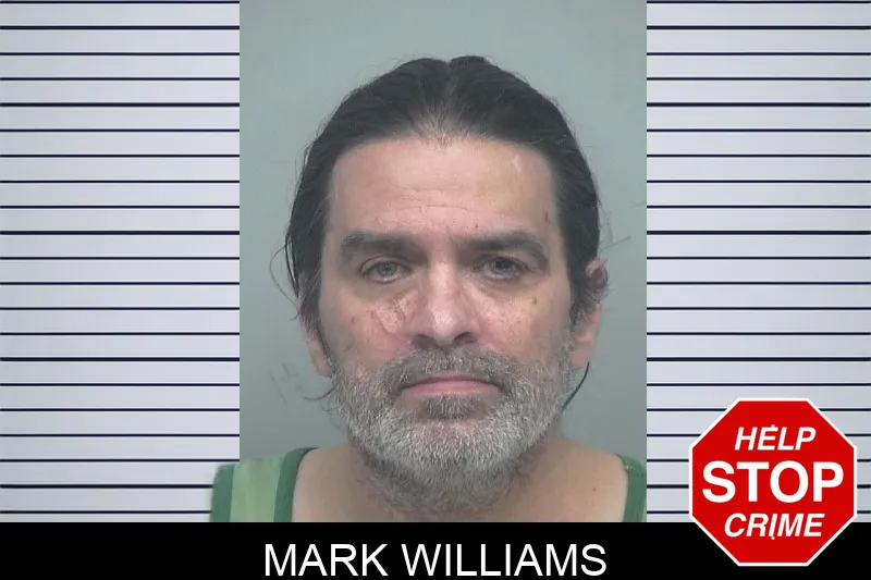 Mark Williams mugshot